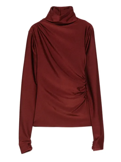 THE ANDAMANE turtleneck blouse