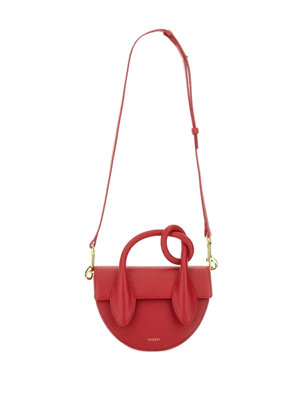 Yuzefi Schoudertas met geknoopt handvat Rood