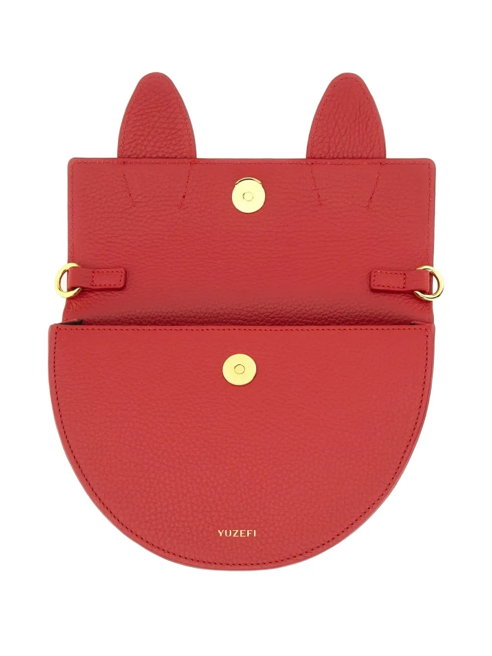 Yuzefi Schoudertas met geknoopt handvat Rood