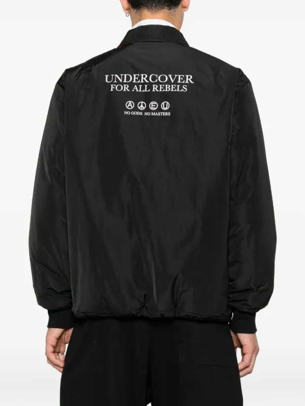 Undercover press-stud Fastening Jacket | Black | FARFETCH