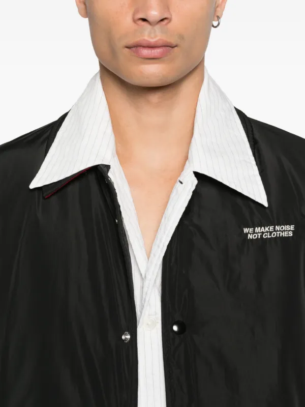 Undercover press-stud Fastening Jacket | Black | FARFETCH