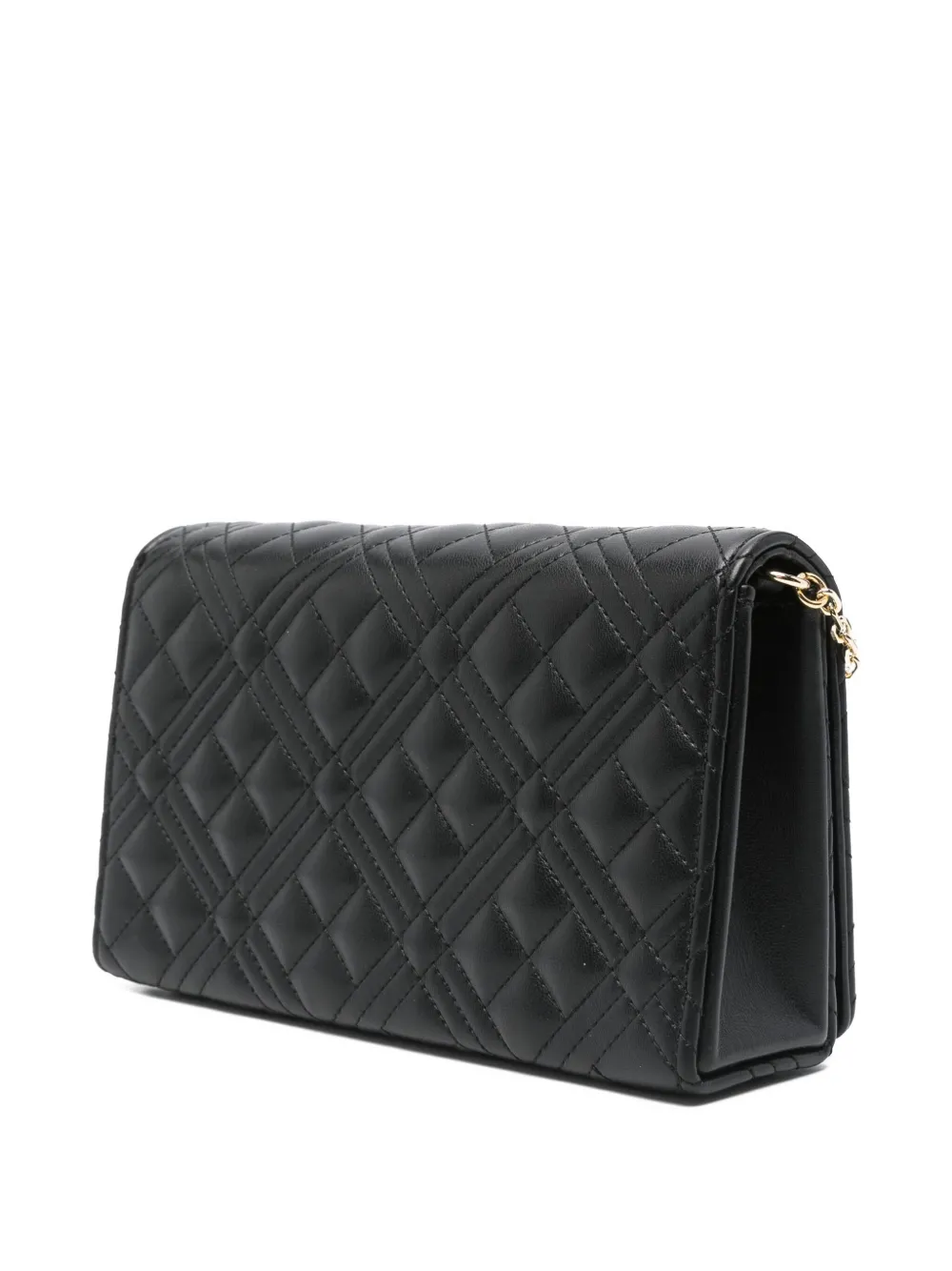 Love Moschino Gewatteerde crossbodytas Zwart