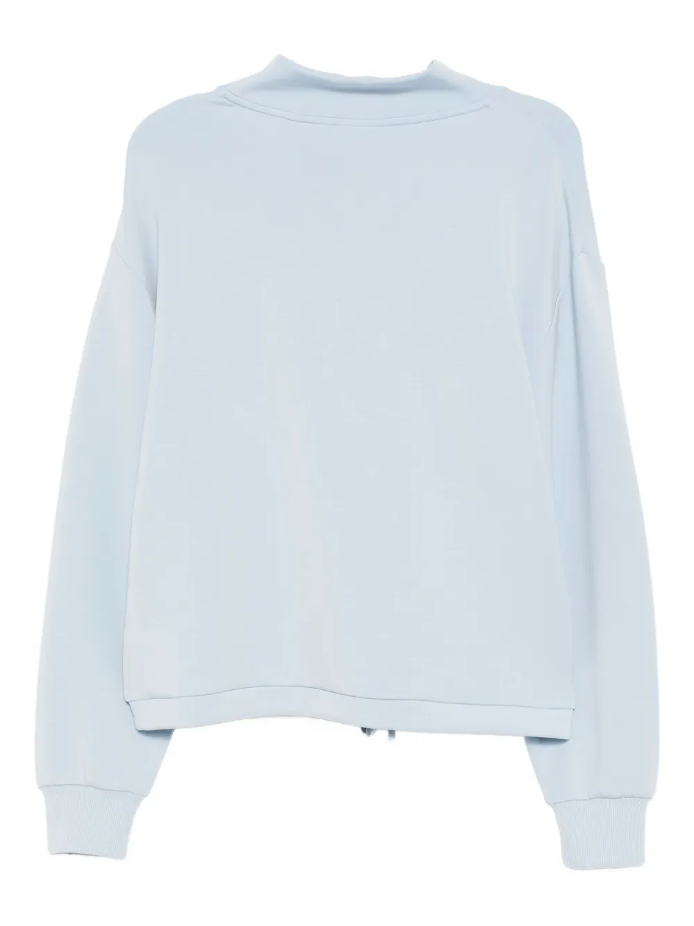 Varley Betsy Cowl-neck Sweatshirt In Blue