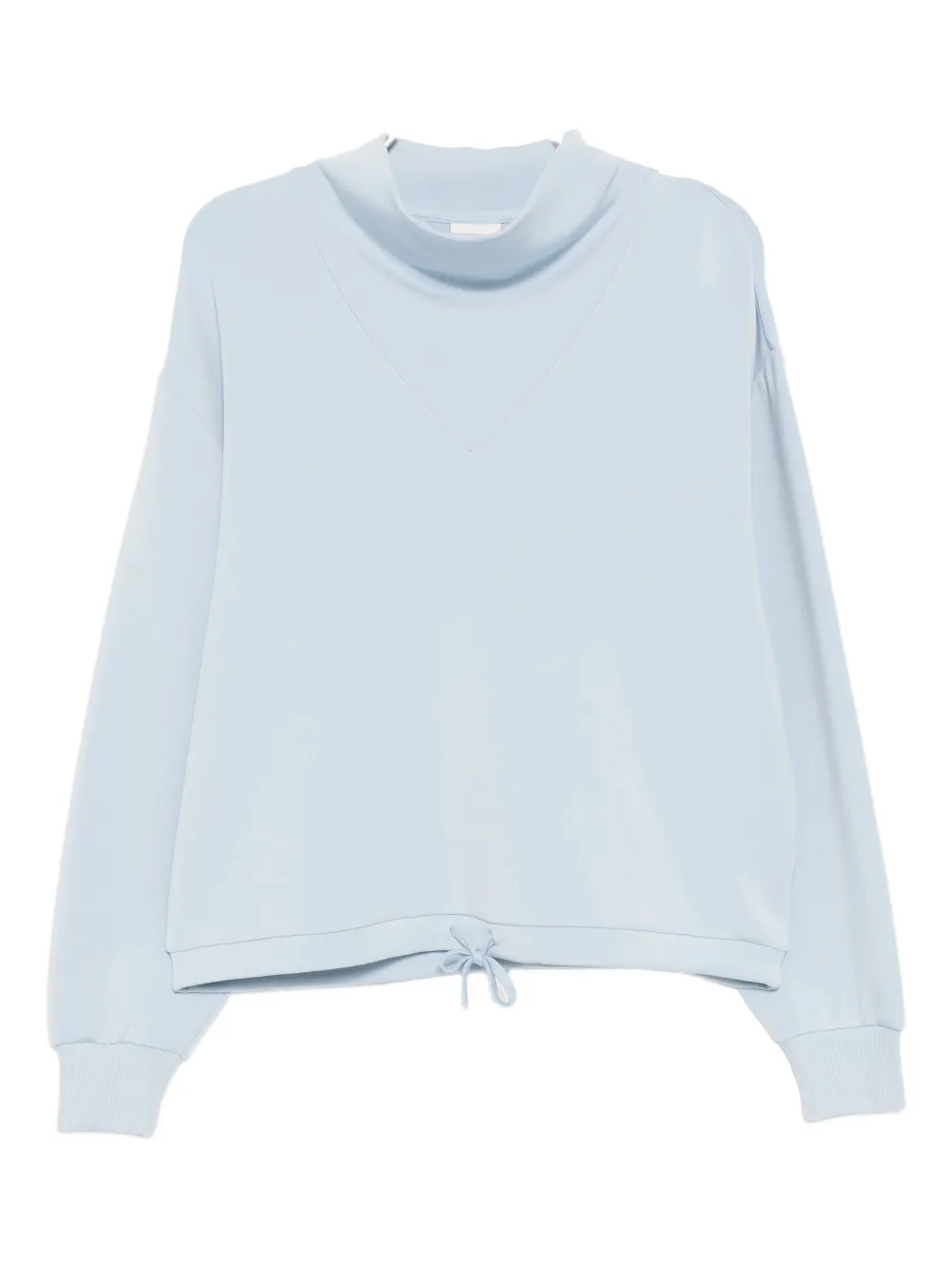 Varley Betsy Cowl-neck Sweatshirt In Blue