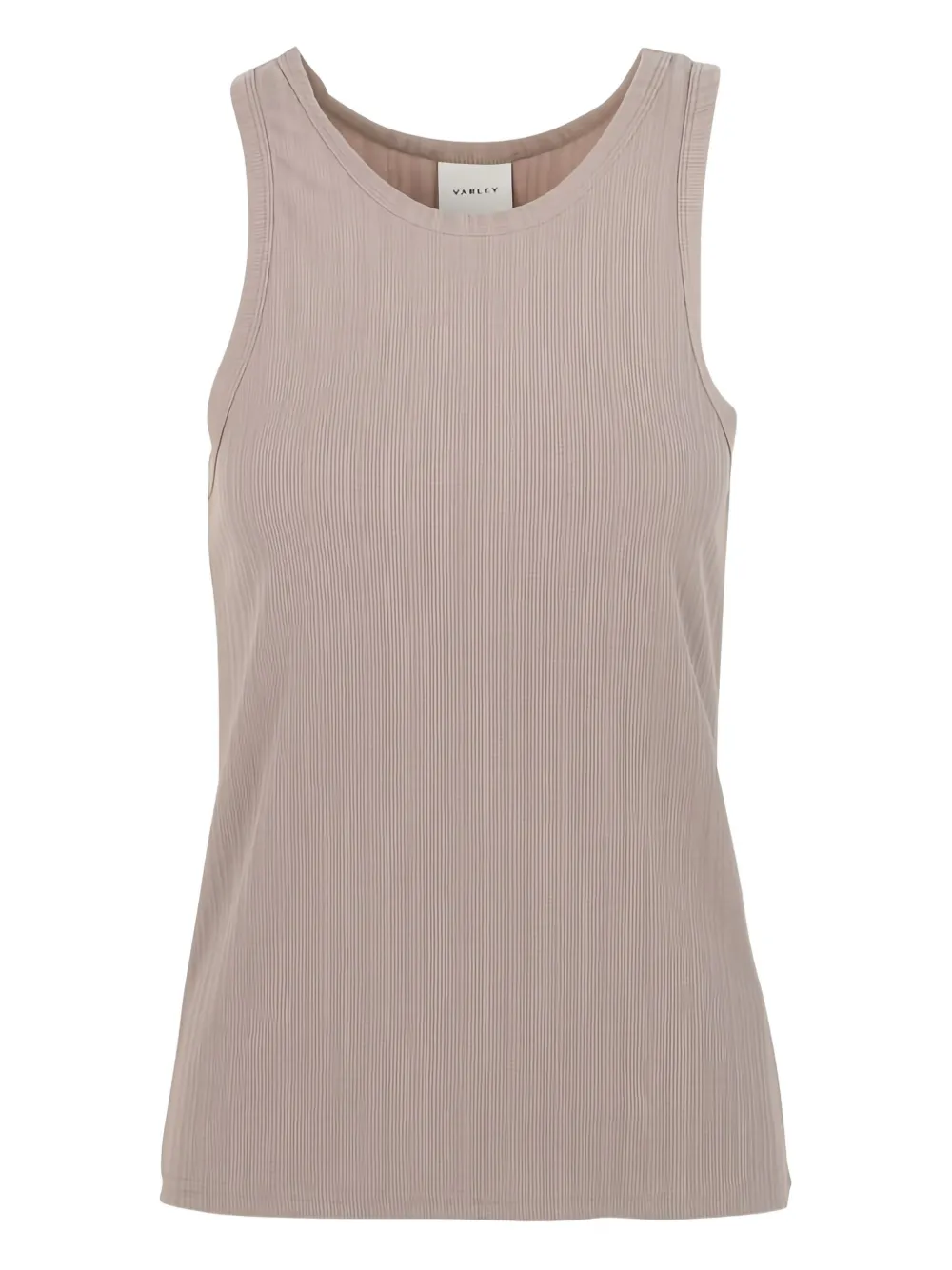 Varley Thurman Ribbed Tank Top In Neutral