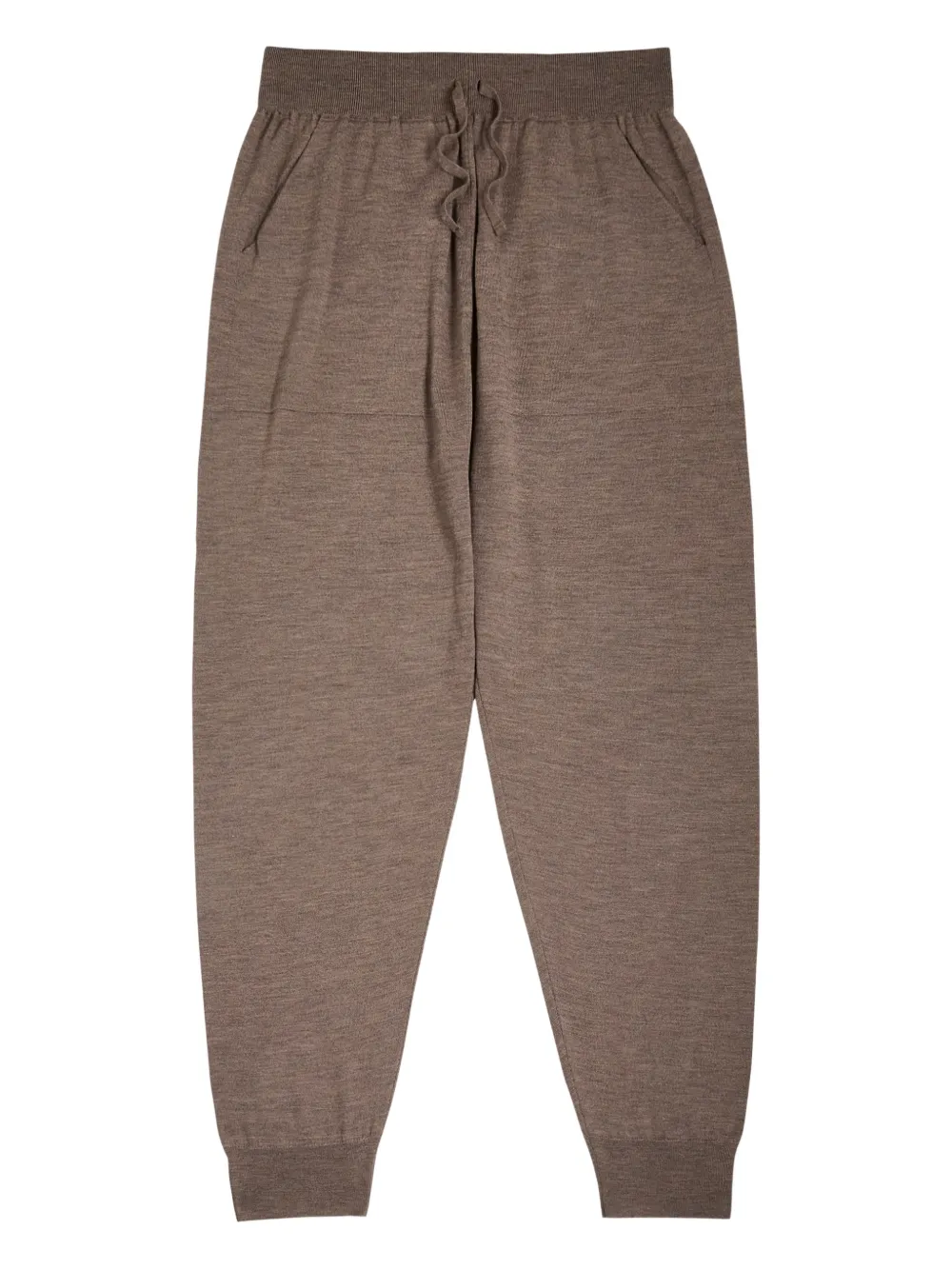 John Smedley merino wool hoodies - Brown