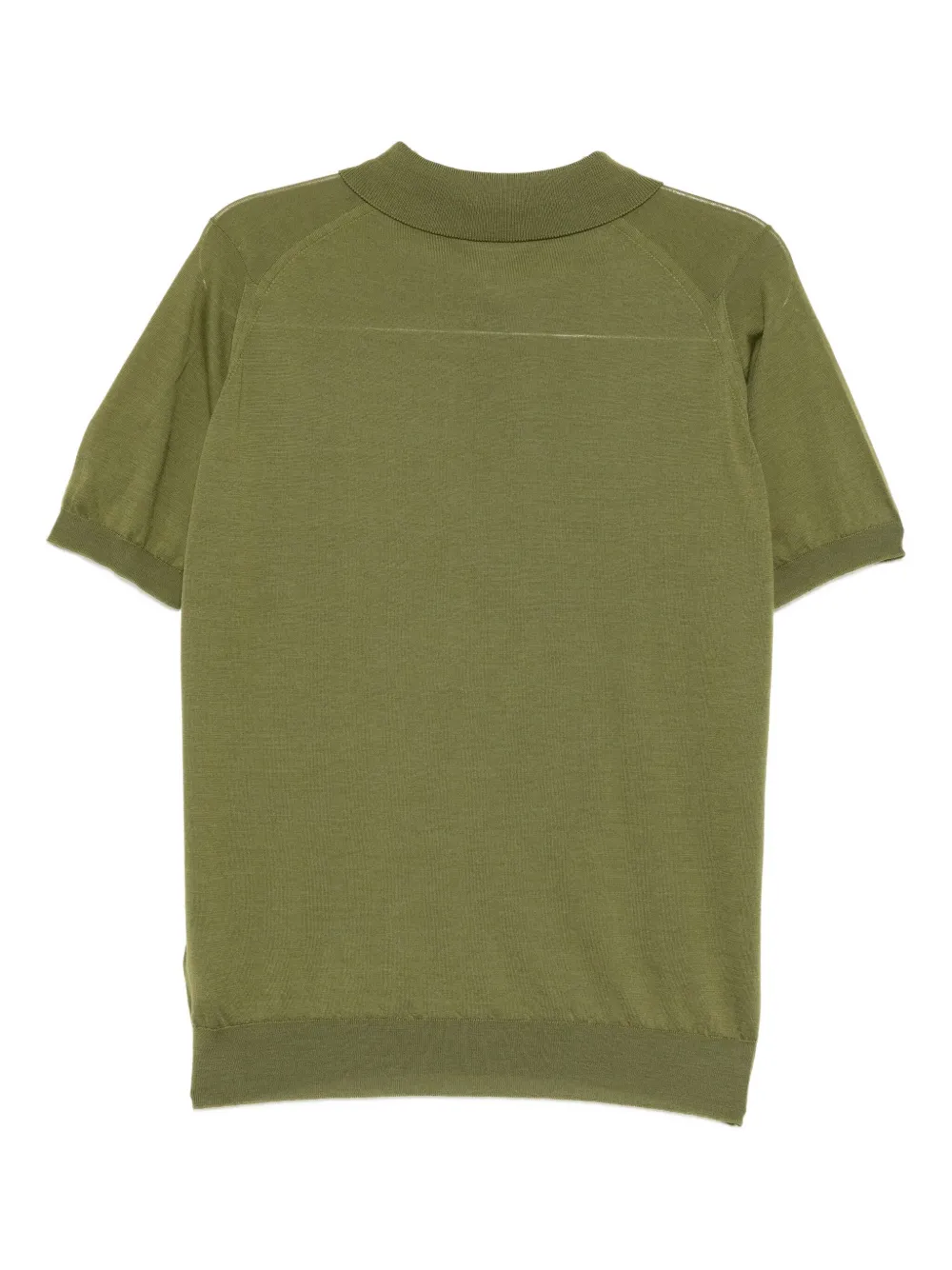 John Smedley Leyburn Polo Shirt In Gold