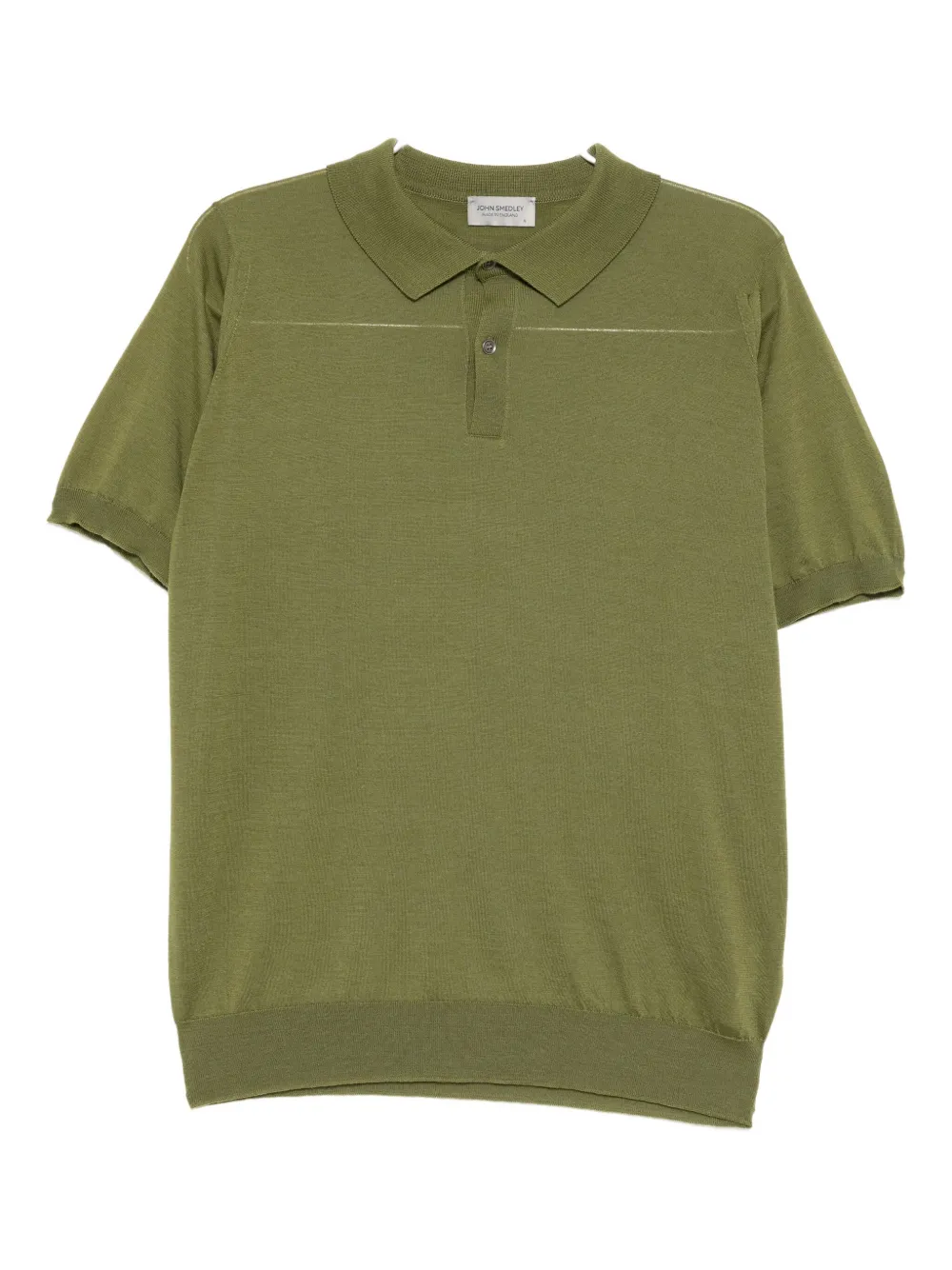 John Smedley Leyburn Polo Shirt In Gold