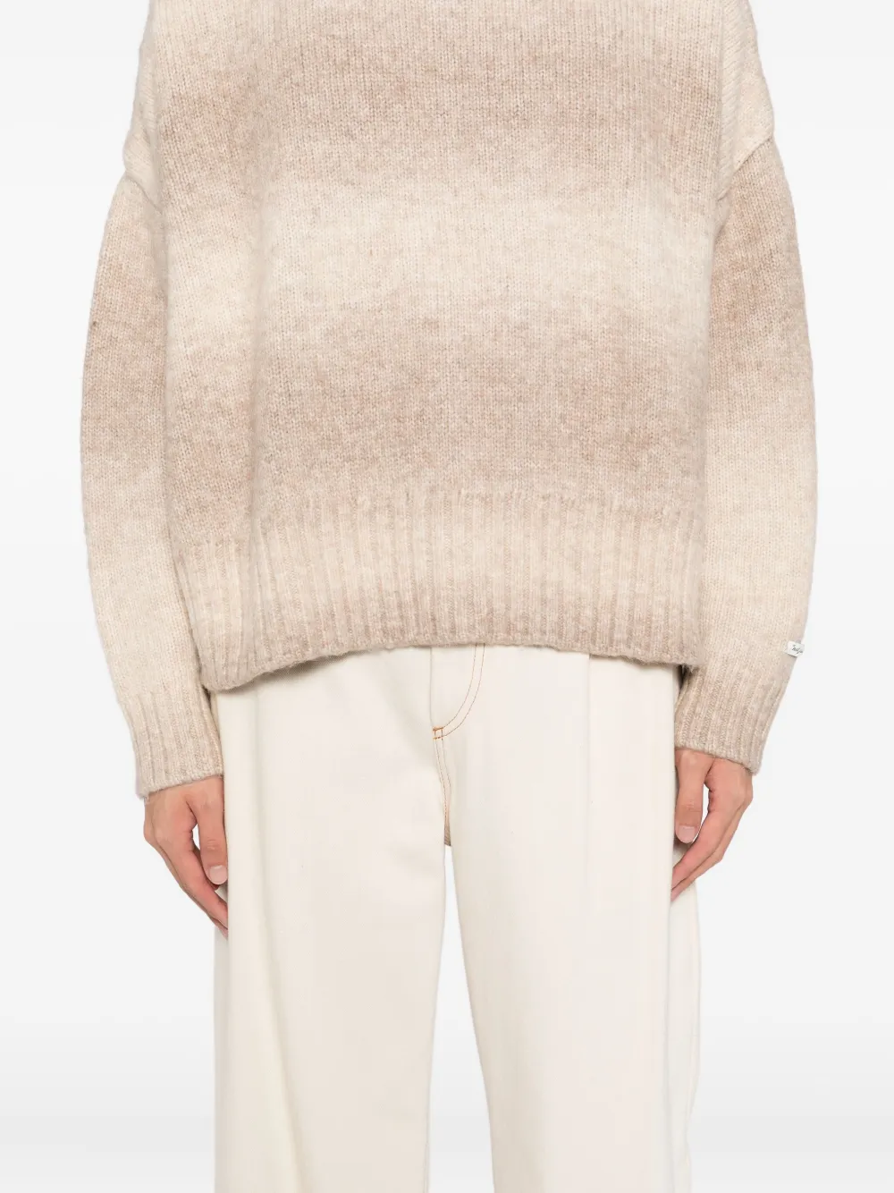 Aboutblank Ombre-brushed Jumper In Neutral