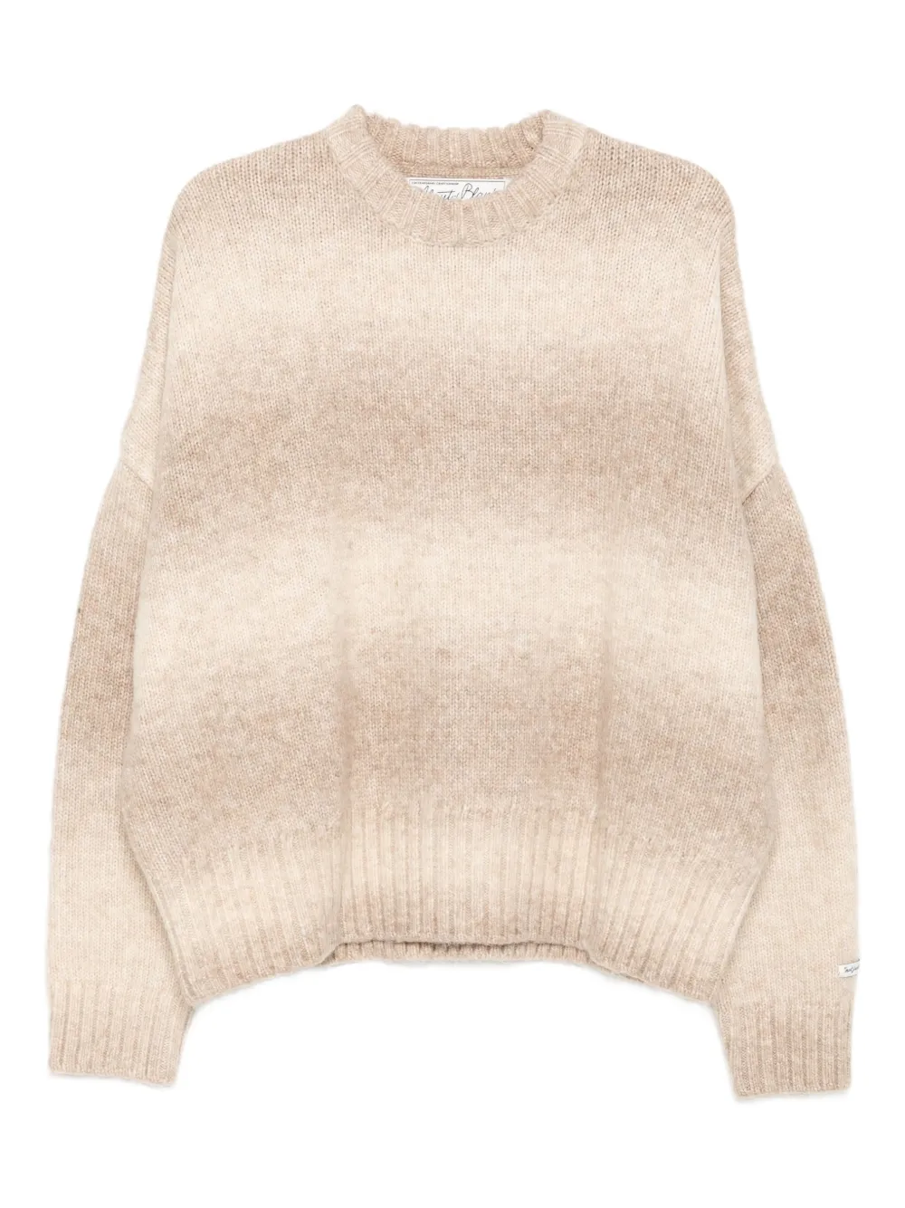 ABOUTBLANK ombre-brushed jumper | Neutrals | Image 1