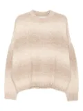 ABOUTBLANK ombre-brushed jumper - Neutrals