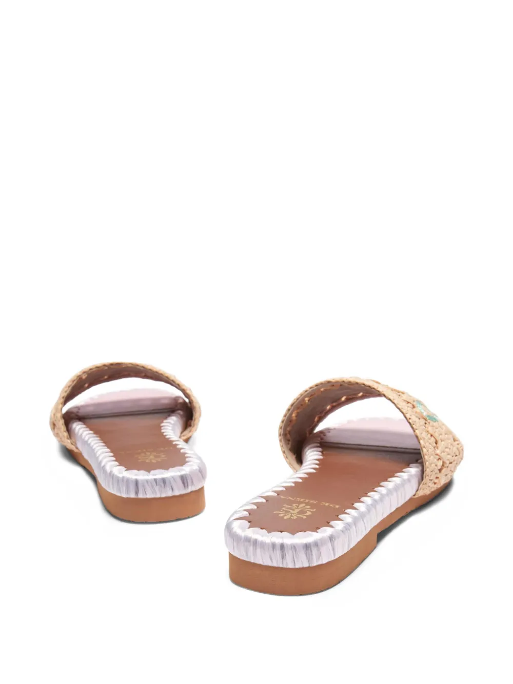 DE SIENA SHOES 25mm embroidered sandals | Flat Sandals | Image 2