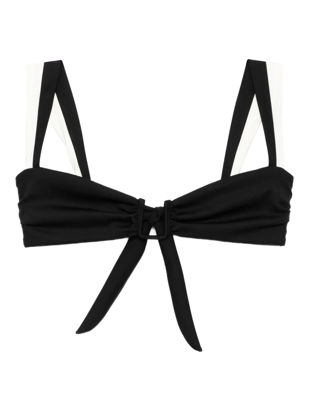 AWAY THAT DAY Cannes bikini top | Black | Image 1