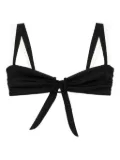 AWAY THAT DAY Cannes bikini top - Black