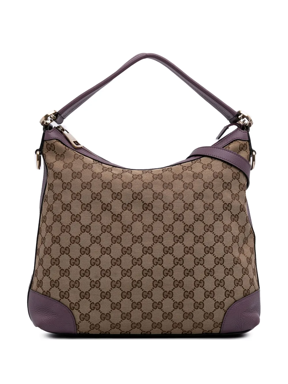 Gucci Pre-Owned 2016-2025 Small Miss GG Canvas Hobo satchel - ブラウン Gucci Pre-Owned 2016-2025 Small Miss GG Canvas Hobo satchel - ブラウン