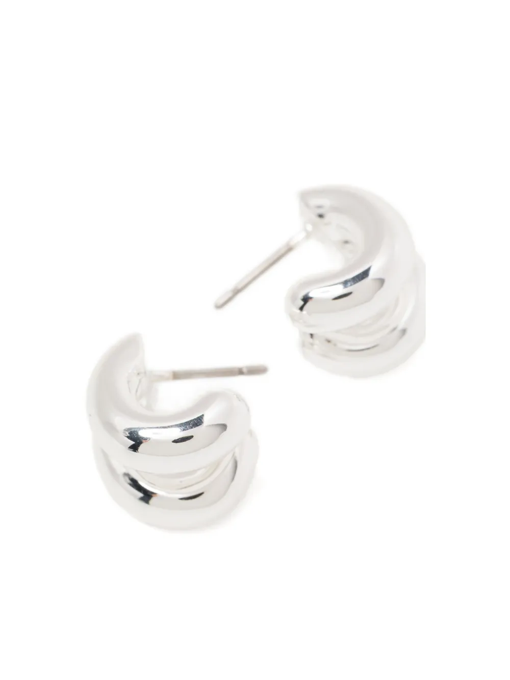 Jenny Bird Mini Florence Earrings In Metallic