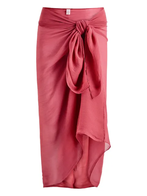 AWAY THAT DAY tie-front sarong