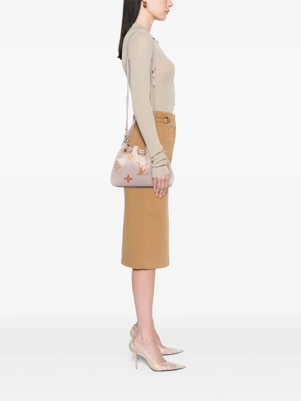Louis Vuitton Pre-Owned 2021-2025 モノグラム デグレード アンプラント ジャイアント サマーバンドル サッチェルバッグ | プレオウンド | Image 2