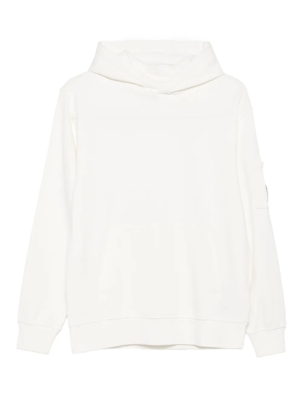 C.P. Company Kids Hoodie met Lens-zak Wit