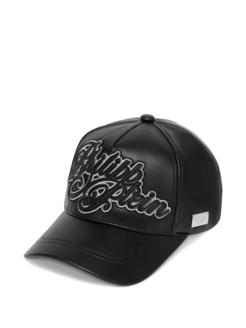 Philipp Plein curved embroidered baseball cap