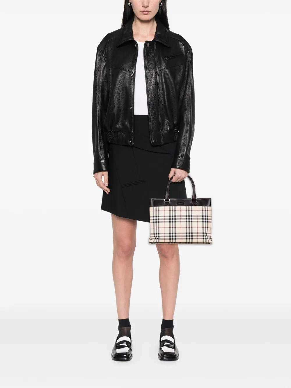 Burberry Pre-Owned 2000-2017 House Check Canvas tote bag | Pre-Owned | Image 2