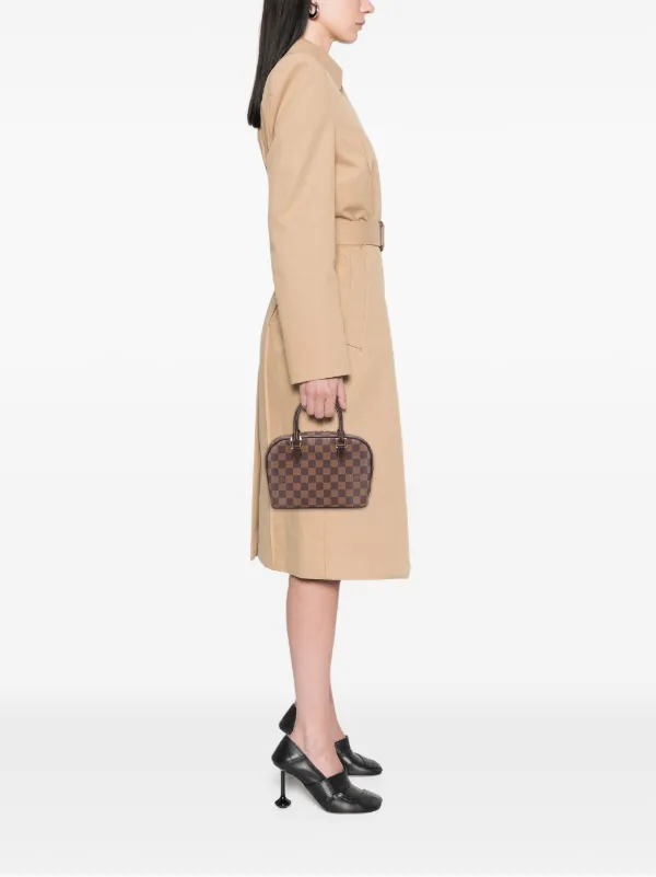 Louis Vuitton Pre-Owned 2001 Damier Ebene Mini Sarria Handbag