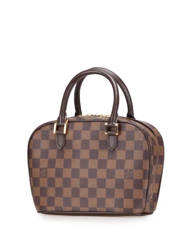 Louis Vuitton Pre-Owned 2001 Damier Ebene Mini Sarria Handbag