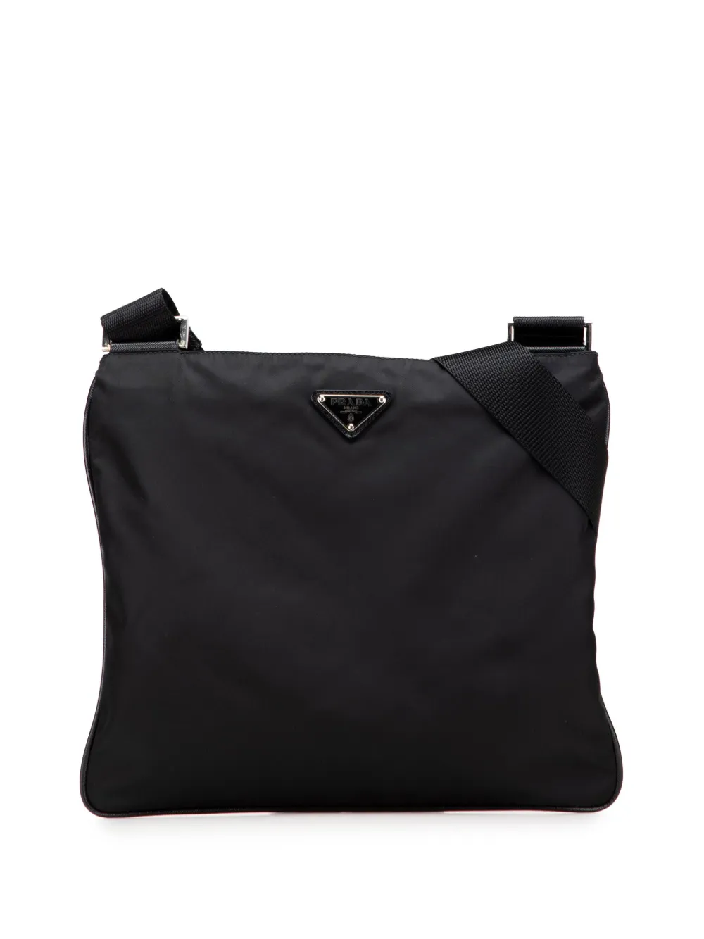 Prada Pre-Owned 2013-2025 Tessuto Zip Top crossbody bag - ブラック Prada Pre-Owned 2013-2025 Tessuto Zip Top crossbody bag - ブラック