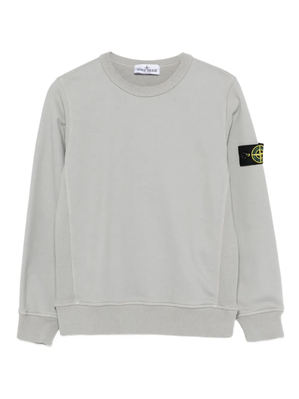 Stone Island Junior Compass-badge sweatshirt - グレー Stone Island Junior Compass-badge sweatshirt - グレー