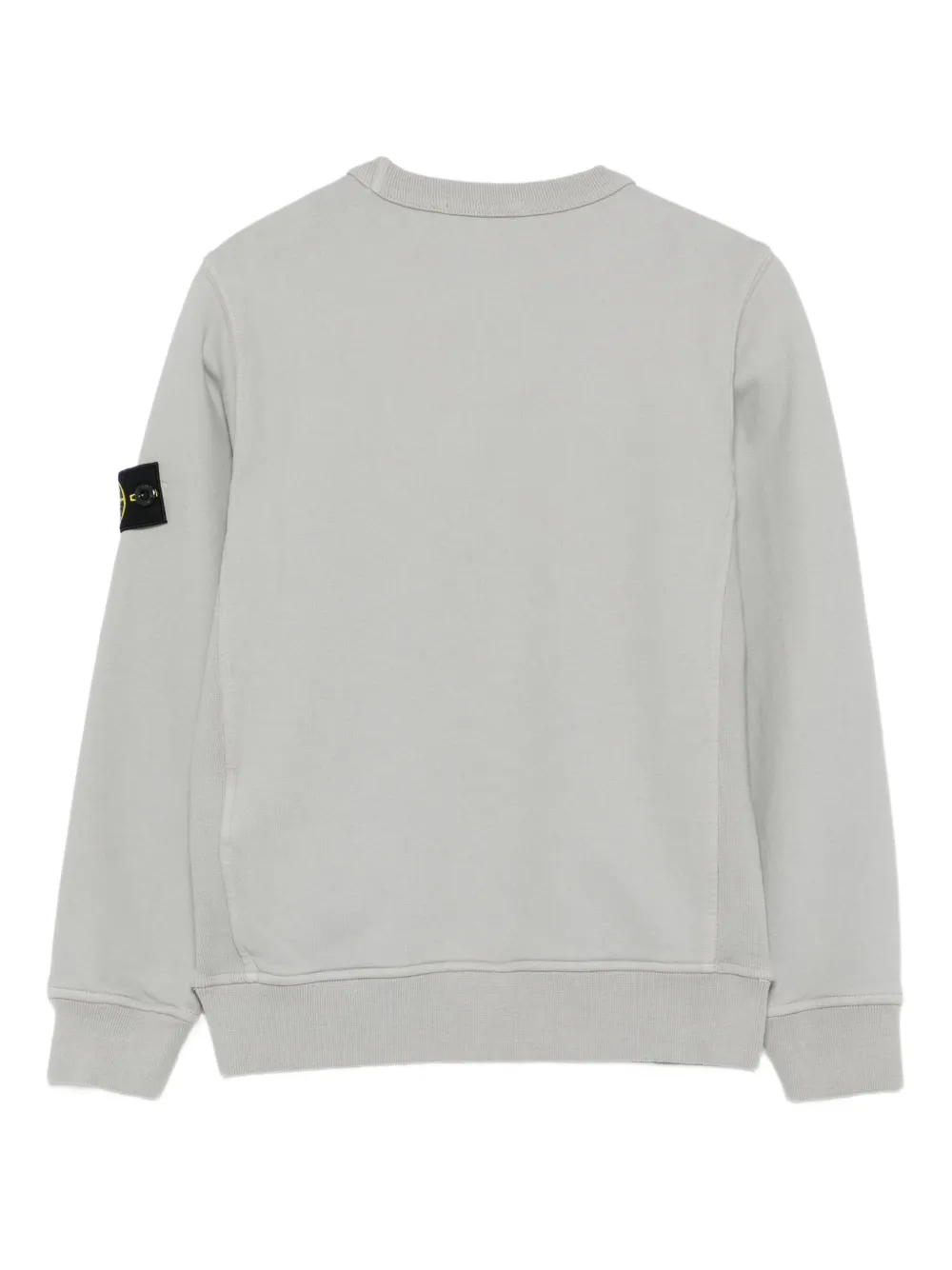 Stone Island Junior Sweater met Compass-logopatch Grijs
