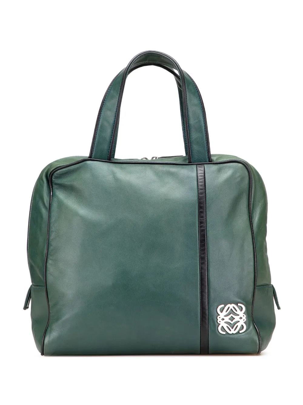 Loewe Pre-Owned 20th Century Anagram Leather handbag - グリーン Loewe Pre-Owned 20th Century Anagram Leather handbag - グリーン
