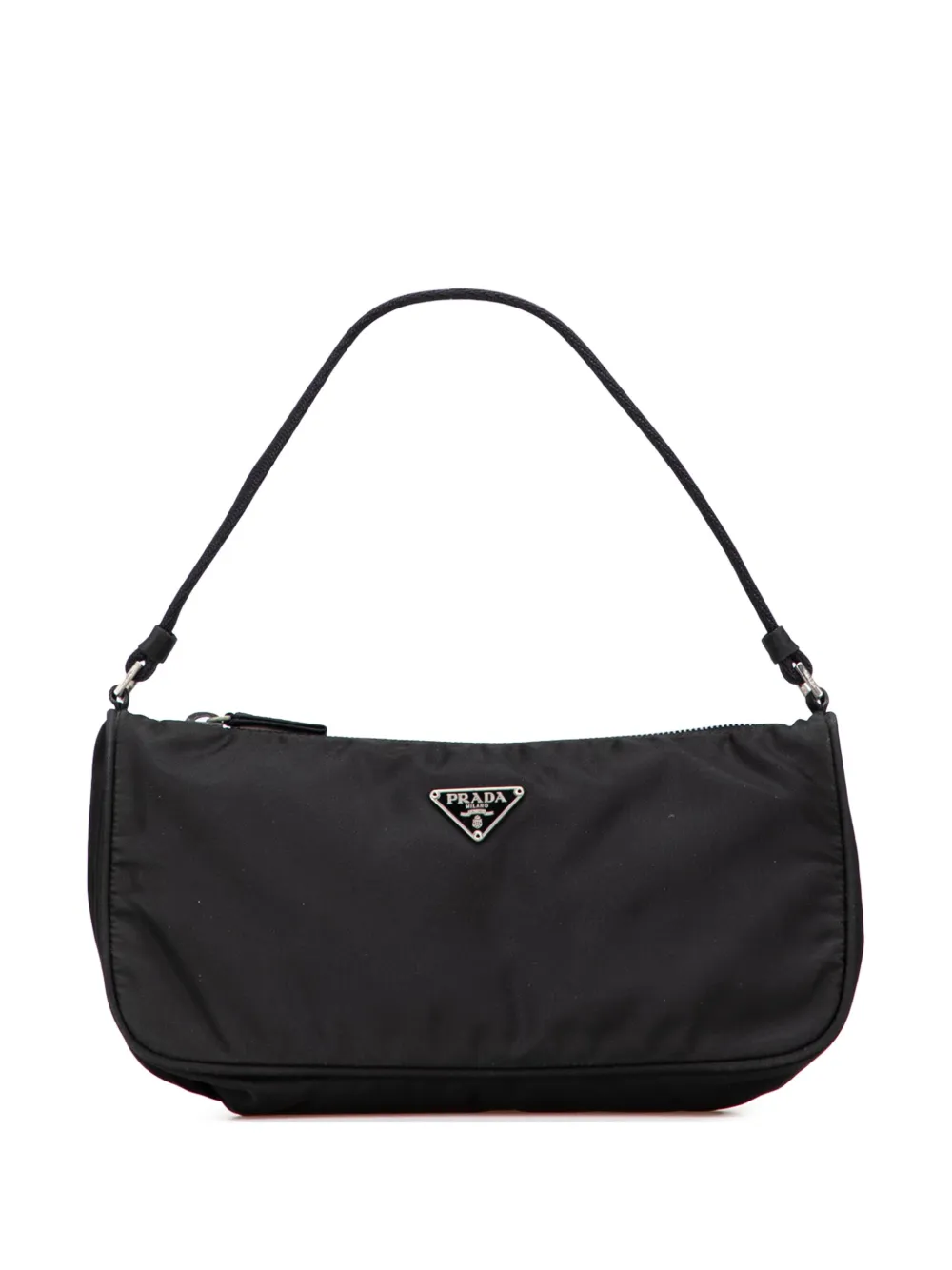 Prada Pre-Owned 2000-2013 テスート ポシェット ショルダーバッグ - ブラック Prada Pre-Owned 2000-2013 テスート ポシェット ショルダーバッグ - ブラック