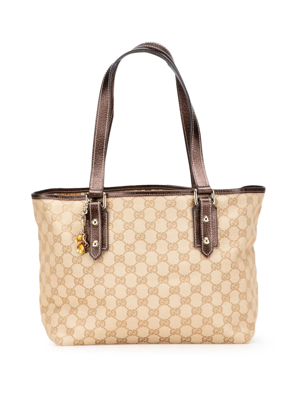 Gucci Pre-Owned 2000-2015 GG Canvas Jolicoeur tote bag - ブラウン Gucci Pre-Owned 2000-2015 GG Canvas Jolicoeur tote bag - ブラウン