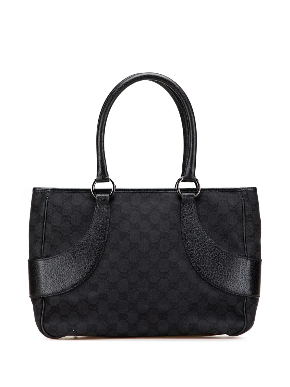 Gucci Pre-Owned 2000-2015 GGキャンバス トートバッグ - ブラック Gucci Pre-Owned 2000-2015 GGキャンバス トートバッグ - ブラック