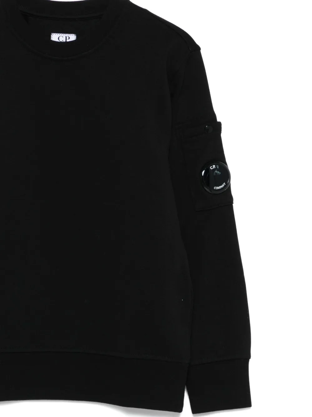 C.P. Company Kids Sweater met detail Zwart