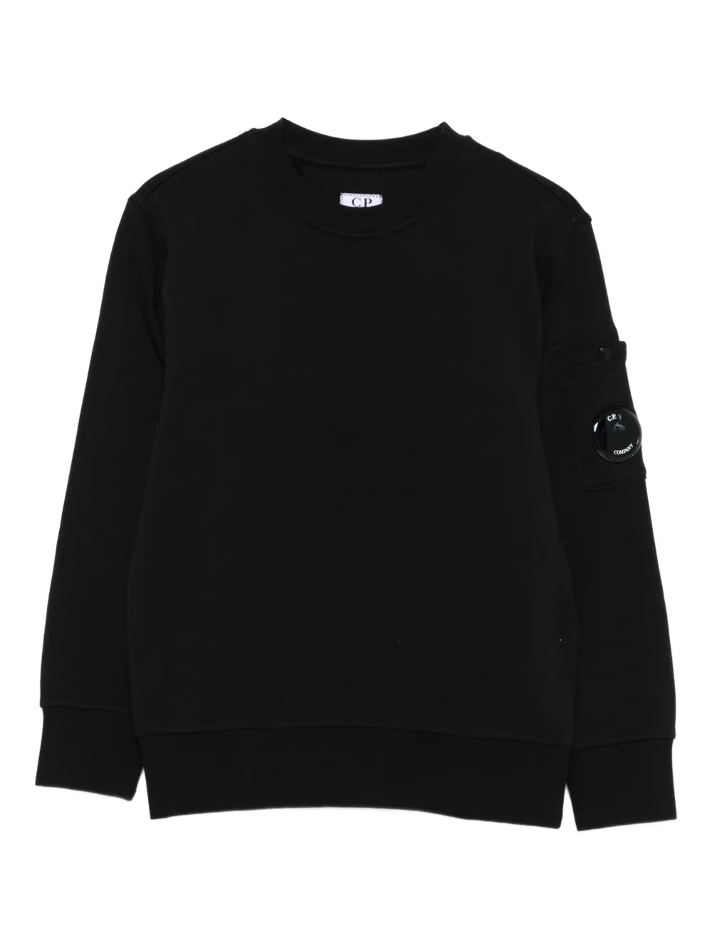 C.P. Company Kids Sweater met detail Zwart