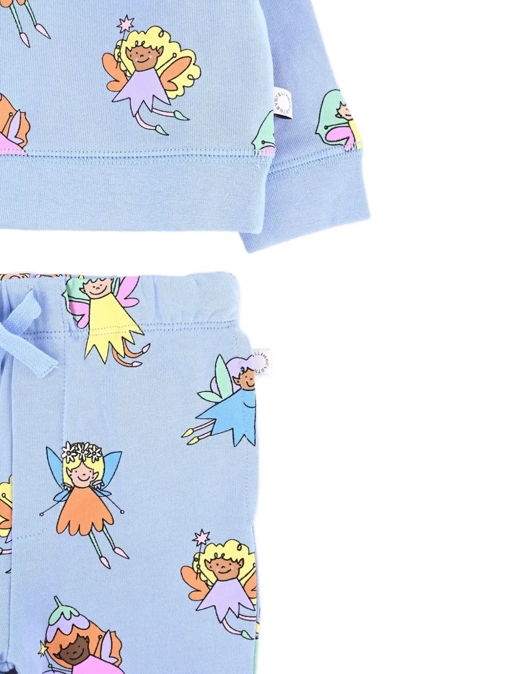 Stella McCartney Kids Trainingspak met print Blauw