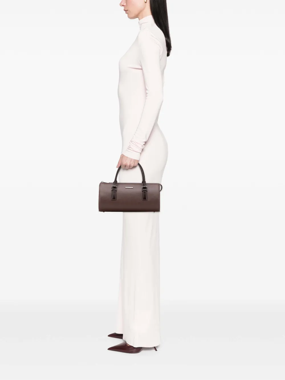 Burberry Pre-Owned 2000-2017 Leather boston bag | Pre-Owned | Image 2
