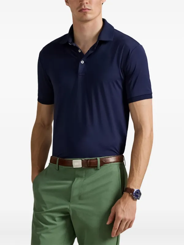 RLX Ralph Lauren short-sleeve Polo Shirt Blue FARFETCH PH