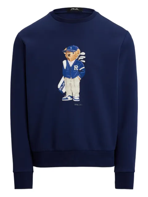 RLX Ralph Lauren Felpa Polo Bear girocollo