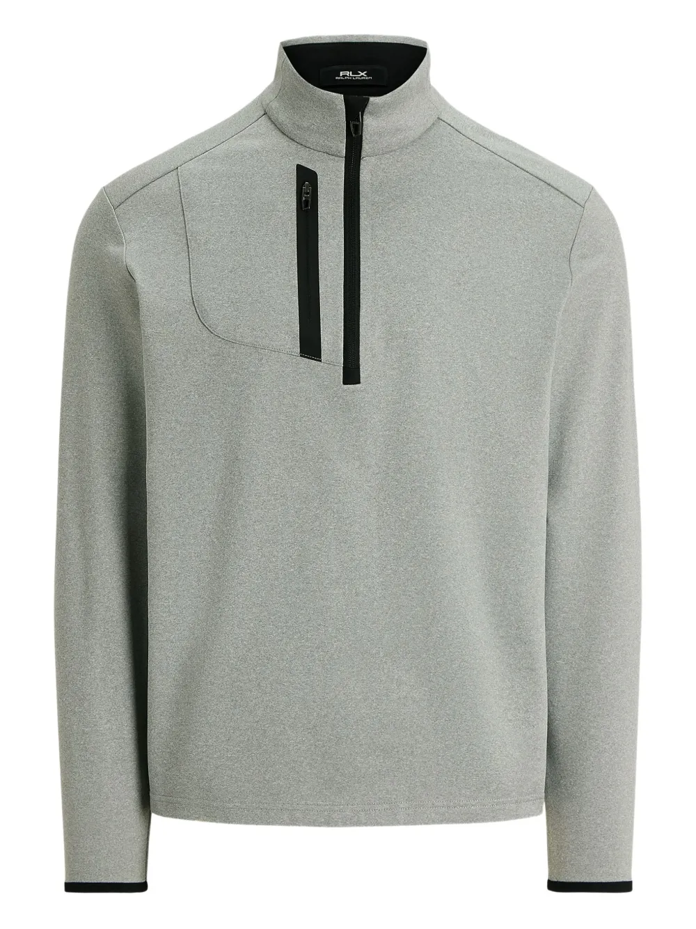 half-zip pullover sweatshirt