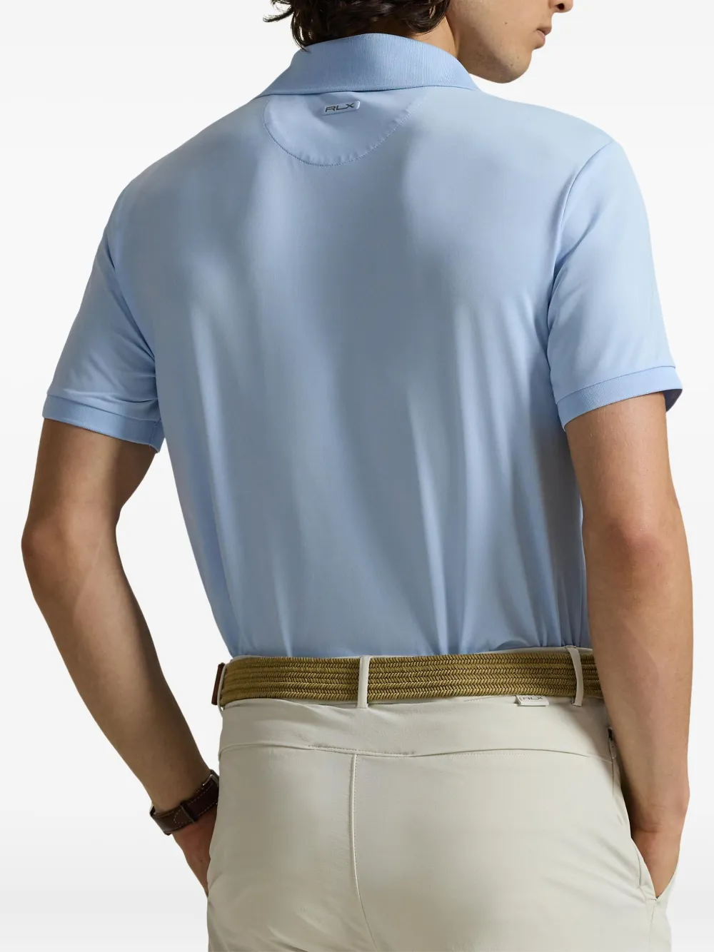 RLX Ralph Lauren short-sleeve polo shirt Blauw