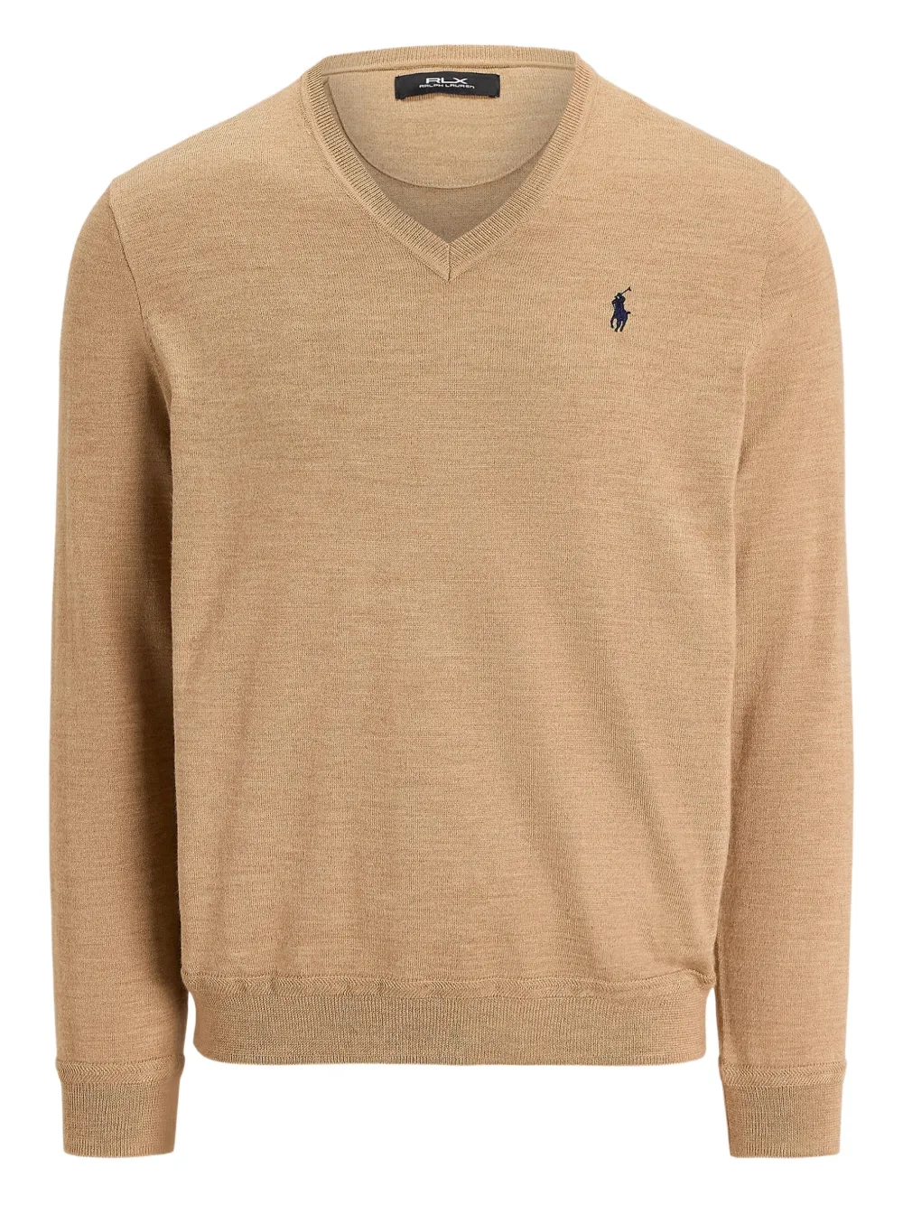 RLX Ralph Lauren V-neck long-sleeved sweater | Neutrals | Image 1