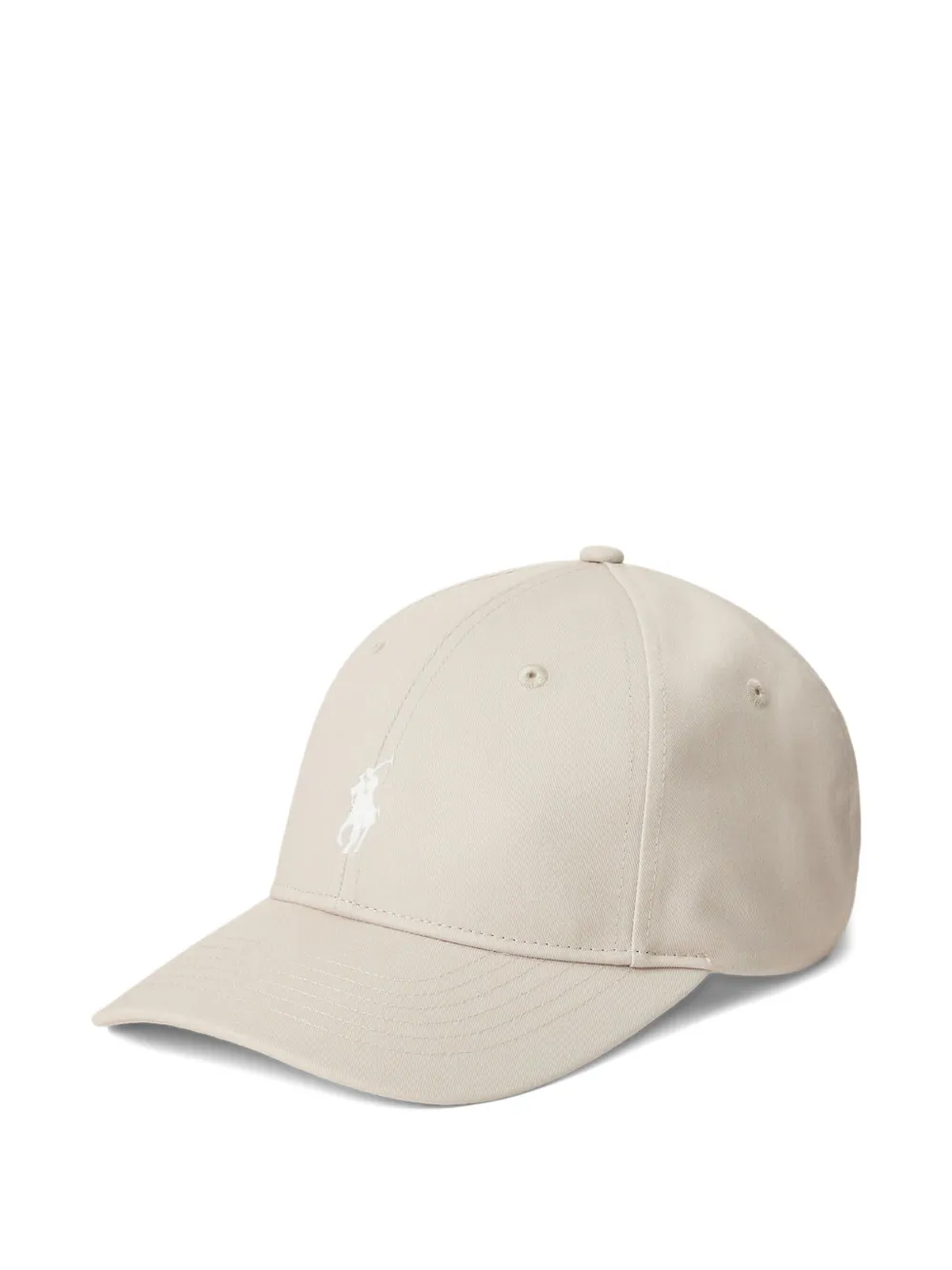 Polo Ralph Lauren Logo-embroidered Baseball Cap In Neutral