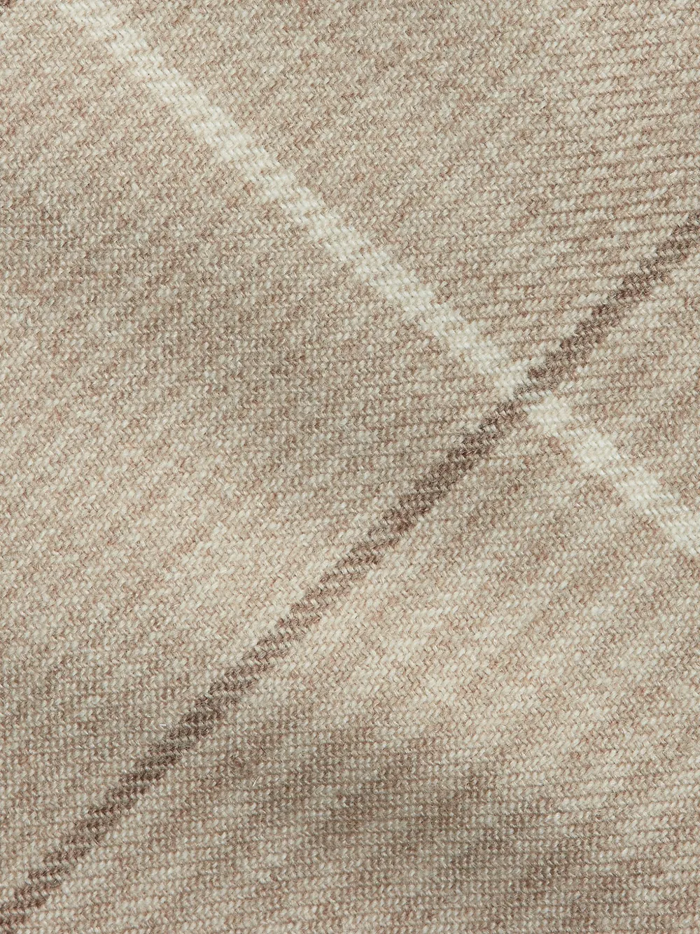 Ralph Lauren Purple Label Geruite stropdas Beige
