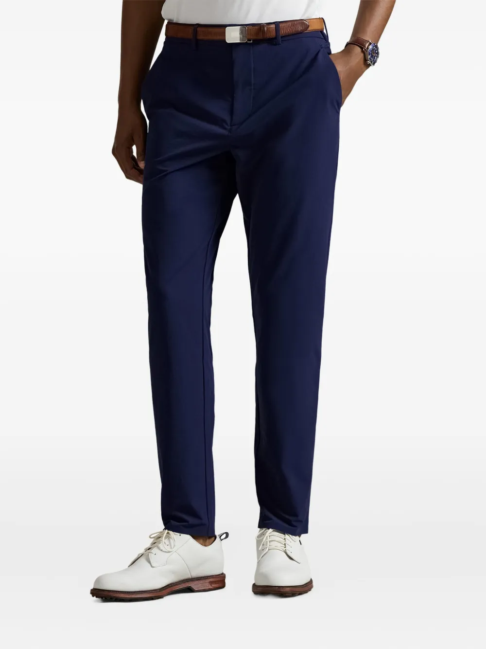 RLX Ralph Lauren Broek met logopatch Blauw