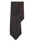 Ralph Lauren Purple Label paisley-print neck tie - Multicolour