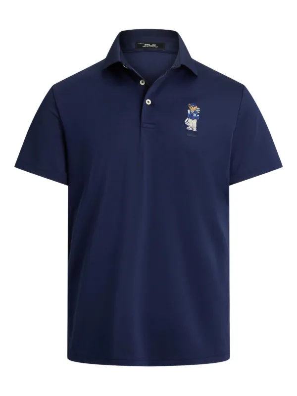 新品　RLX Ralph Lauren メンズ　ポロシャツ RLX Ralph Lauren ベア ポロシャツ | ブルー | FARFETCH JP