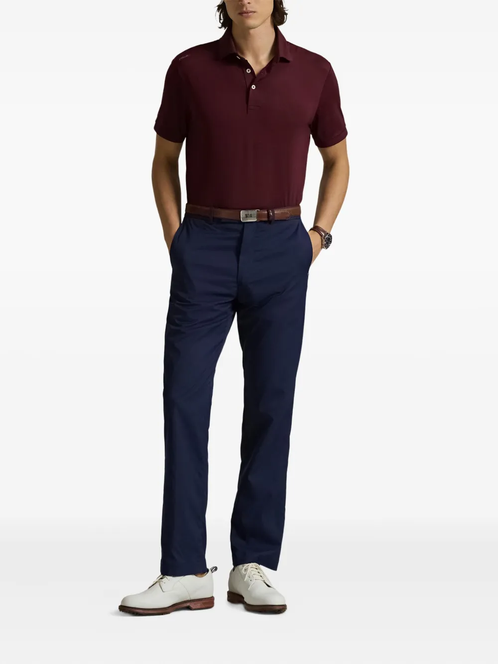 RLX Ralph Lauren short-sleeve polo shirt - Rood