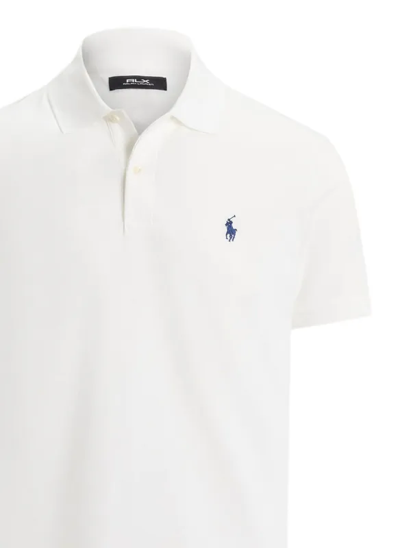 RLX Ralph Lauren Polo Pony-motif Polo Shirt | White | FARFETCH